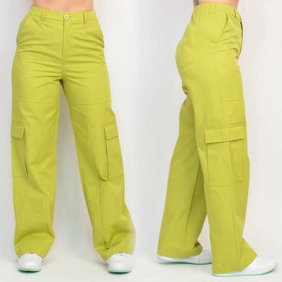 🆕Straight leg cargo pants with pockets - Picture 3 of 9